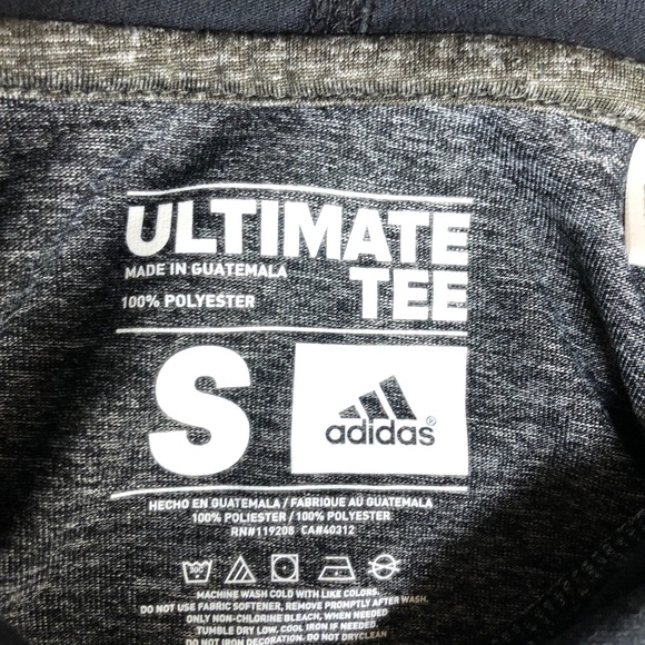 Adidas Indiana Hoosiers Ultimate Tee Hoodie - Picture 3 of 5